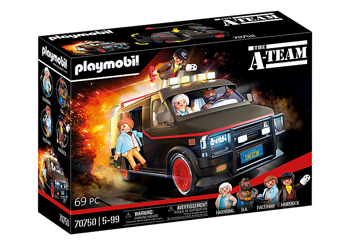 Playmobil The A Team: La furgoneta del Equipo A 70750
