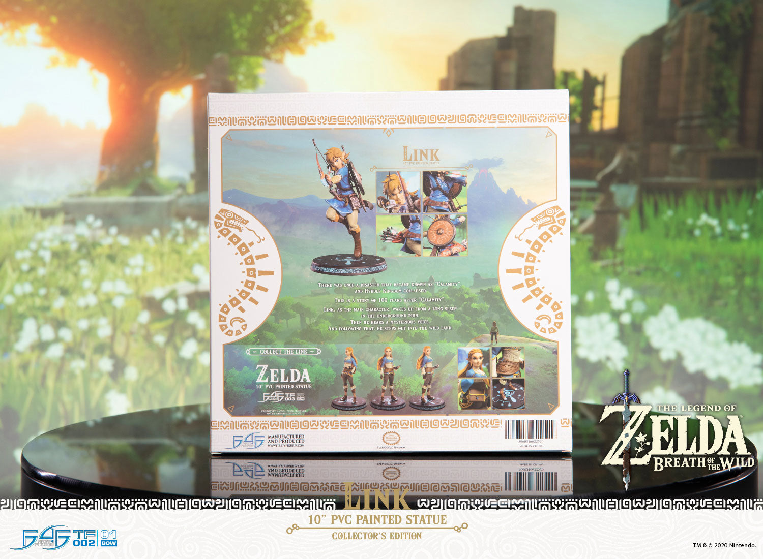 First 4 Figures The Legend Of Zelda: Breath Of The Wild - Link Edicion Coleccionista 10 Pulgadas