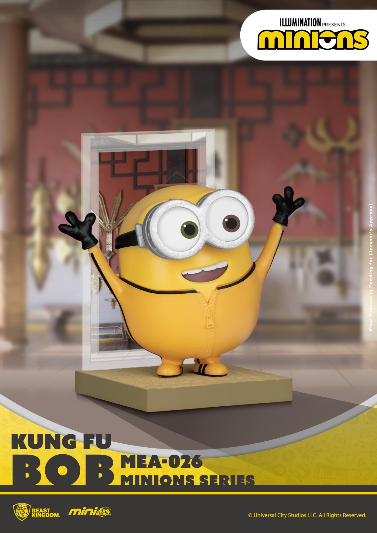 Beast Kingdom Mini Egg Attack : Minions Series - Kung Fu Bob