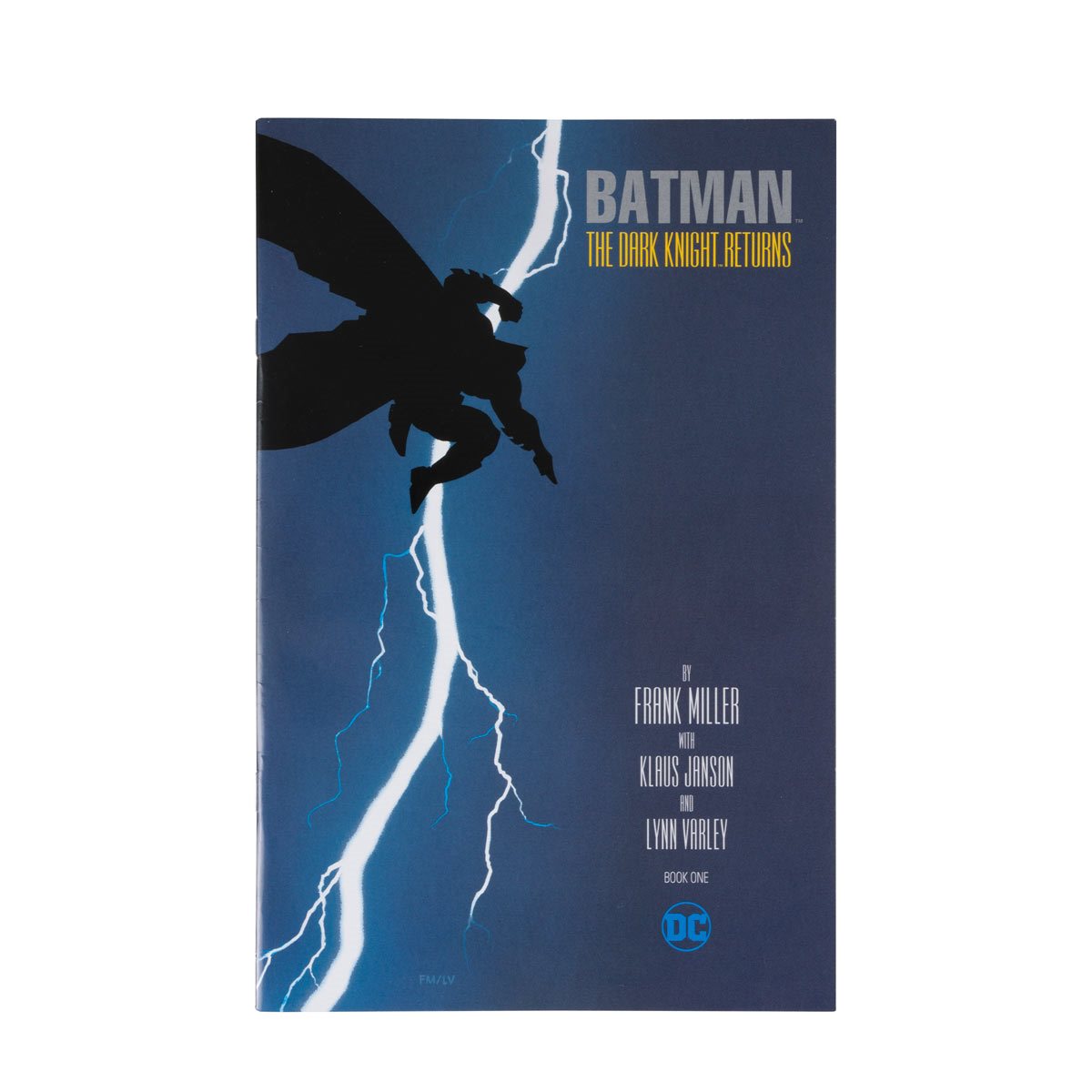 DC Direct Page Punchers: Batman Dark Knight Returns Num 1 - Batman y Lider Mutante 2 Pack con Comic