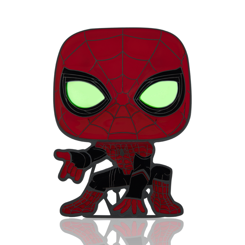 Funko Pop Pins: Marvel Spiderman - Tom Holland Pin Esmaltado