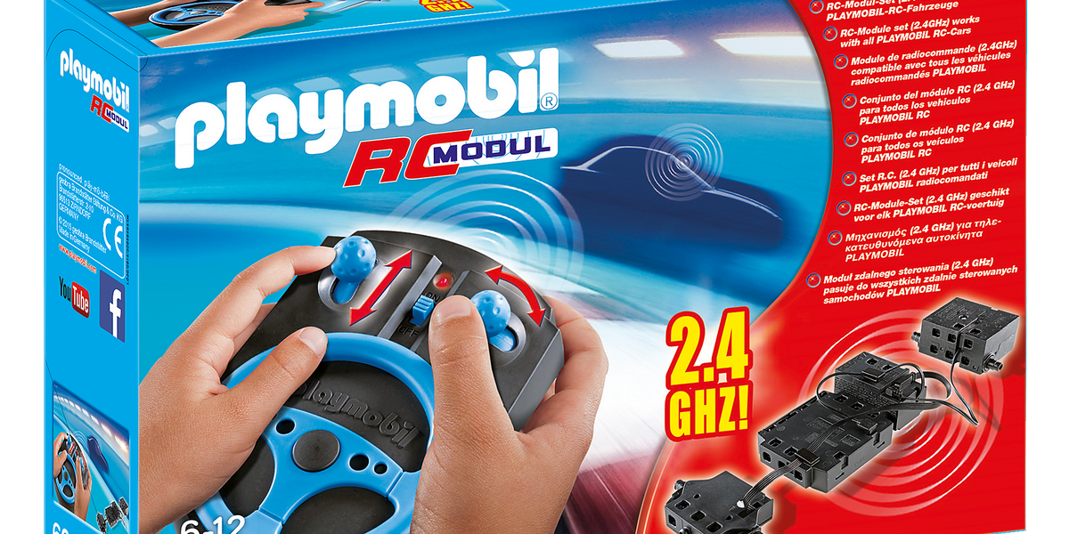 Playmobil City Action Parque de Bomberos Set Modulo RC Plus 6914