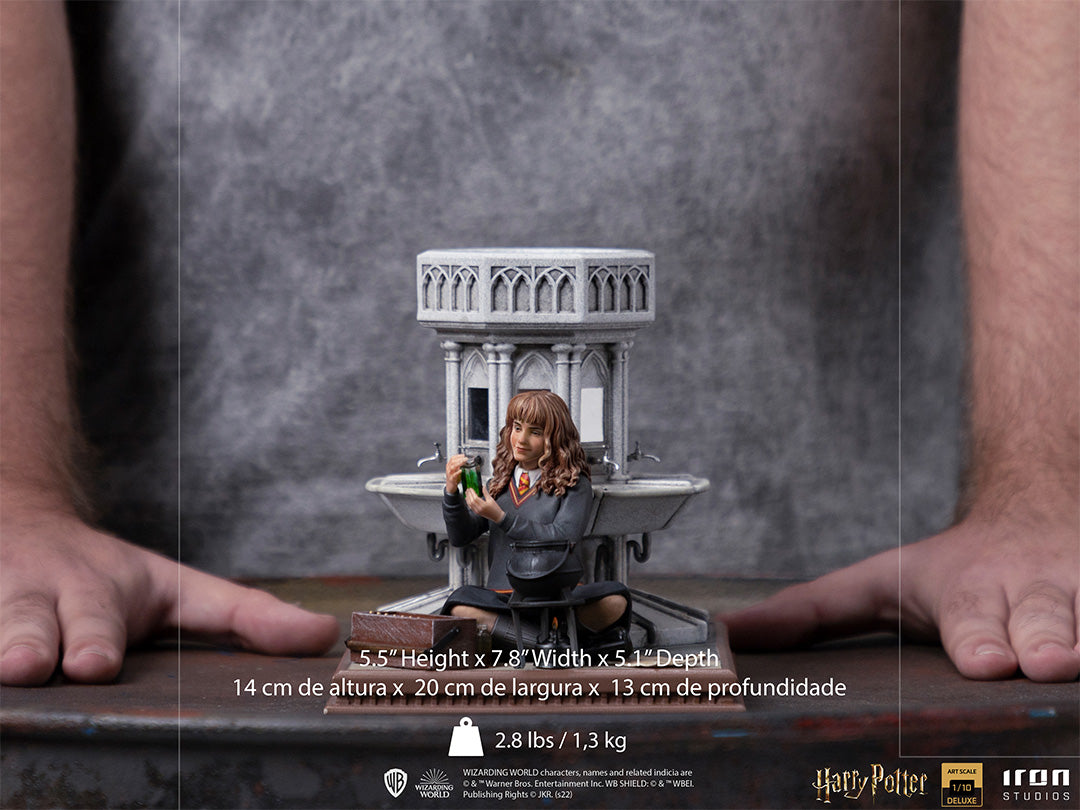 IRON Studios: Harry Potter - Hermione Granger Pocion Multijugos Deluxe Escala de Arte 1/10