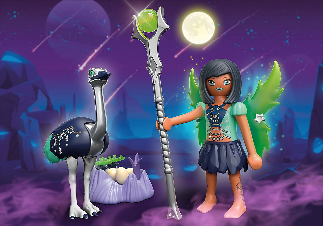 Playmobil Adventures of Ayuma: Moon Fairy con Animal del Alma 71033