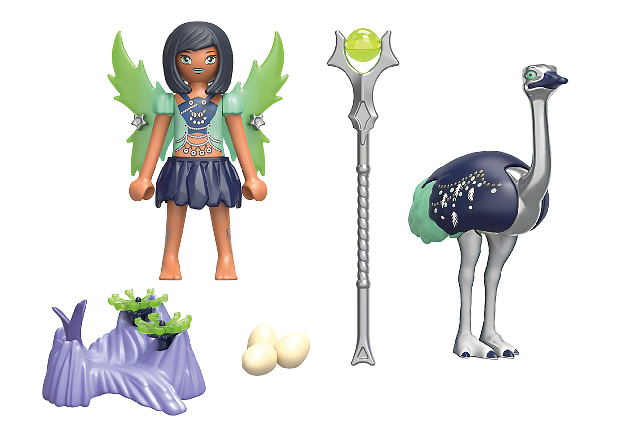 Playmobil Adventures of Ayuma: Moon Fairy con Animal del Alma 71033