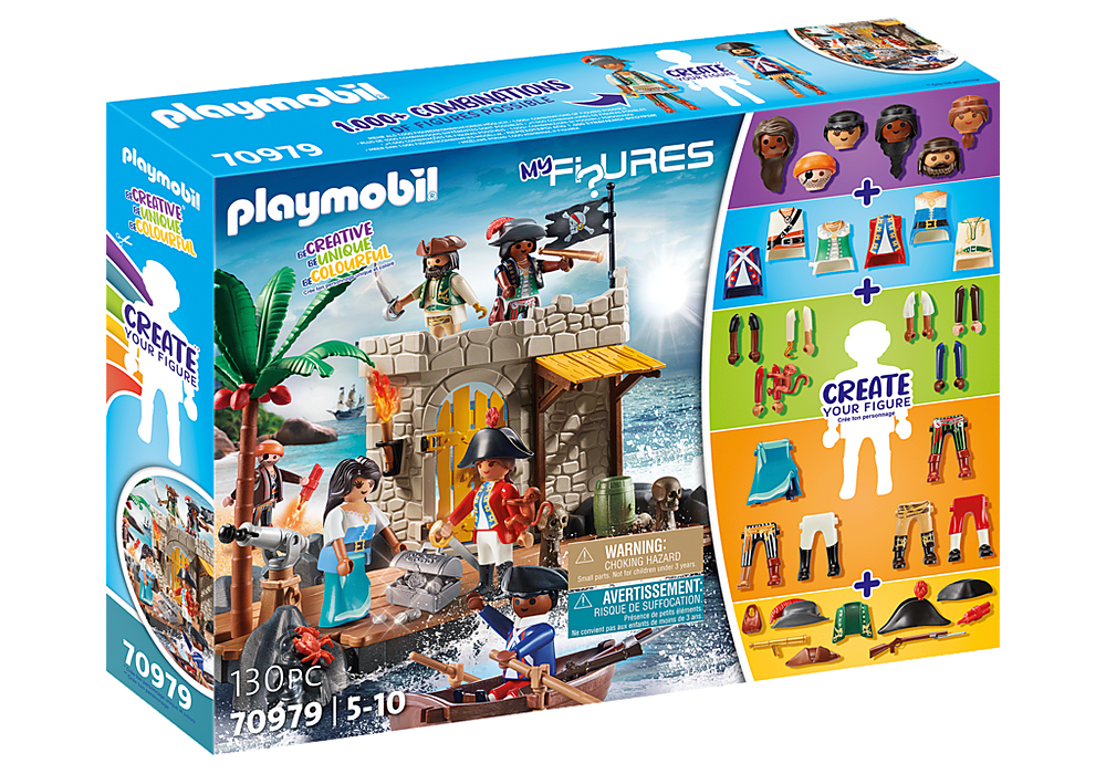 Playmobil My Figures La Isla Pirata 70979 Distrito Max