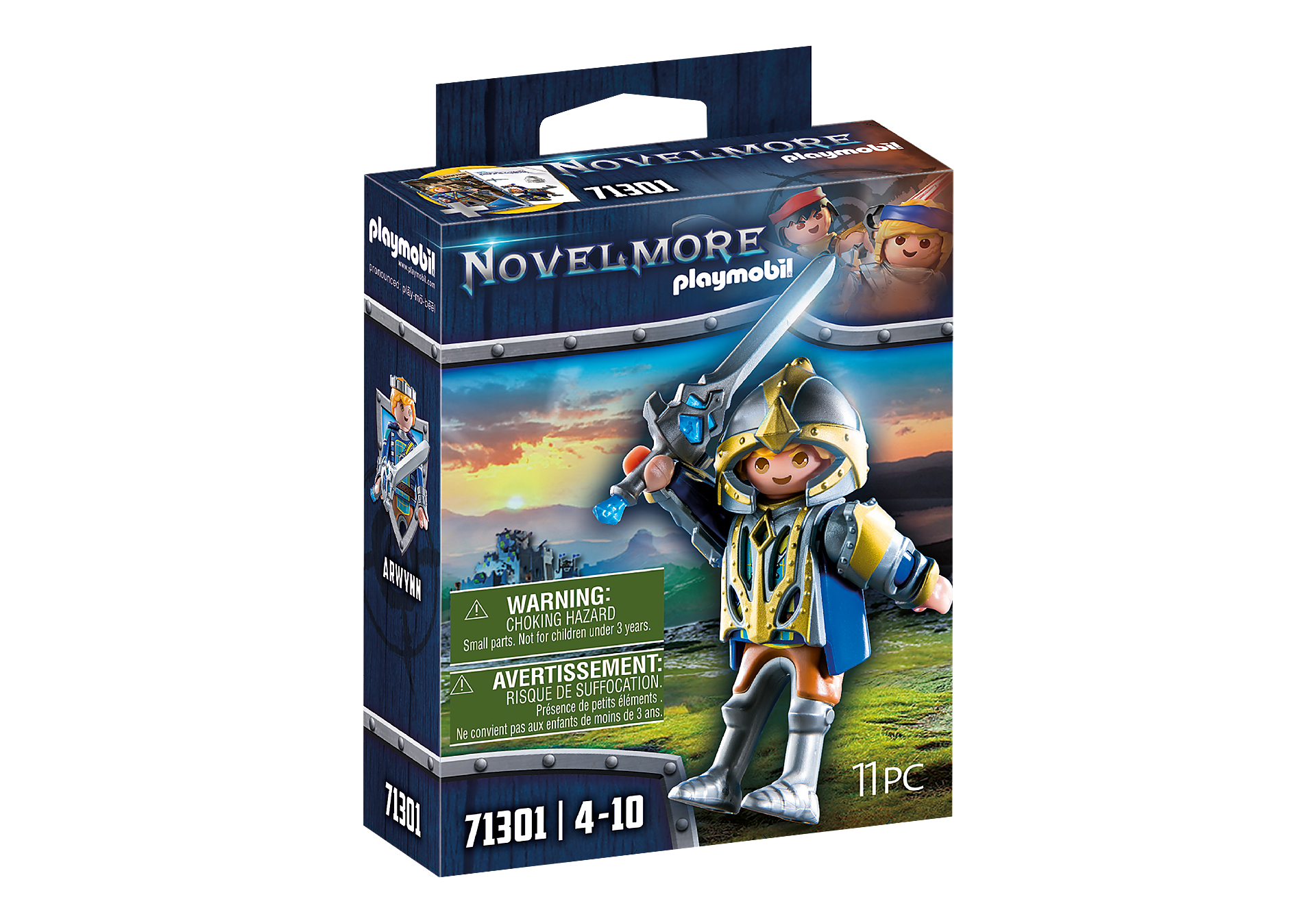 Playmobil Novelmore: Arwynn con Invincibus 71301
