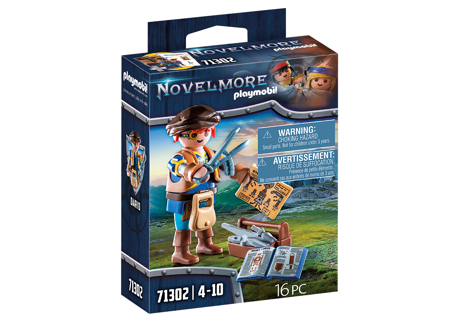 Playmobil Novelmore: Dario con herramientas 71302