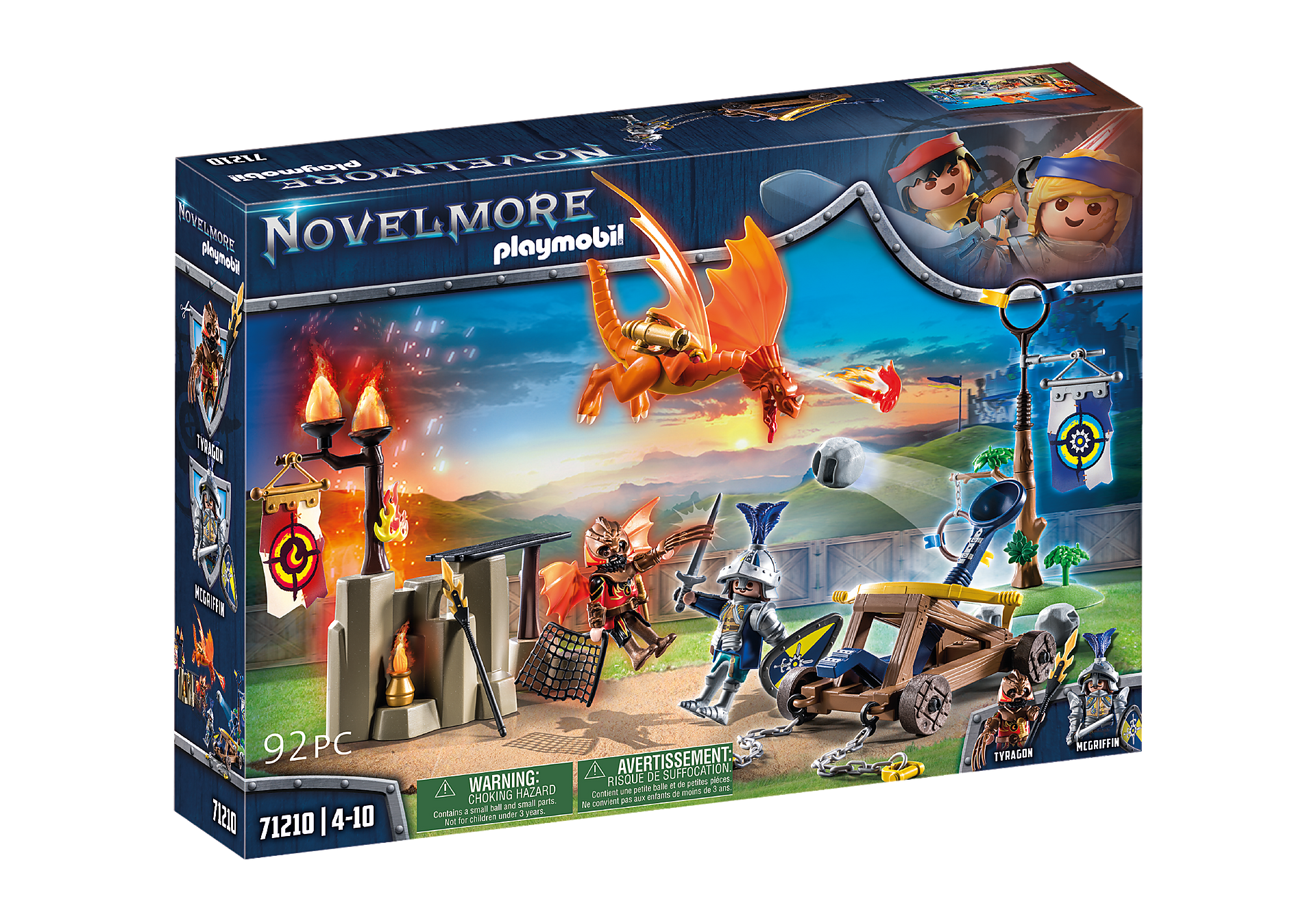 Playmobil Novelmore: Novelmore vs Burnham Raiders Zona de batalla 71210
