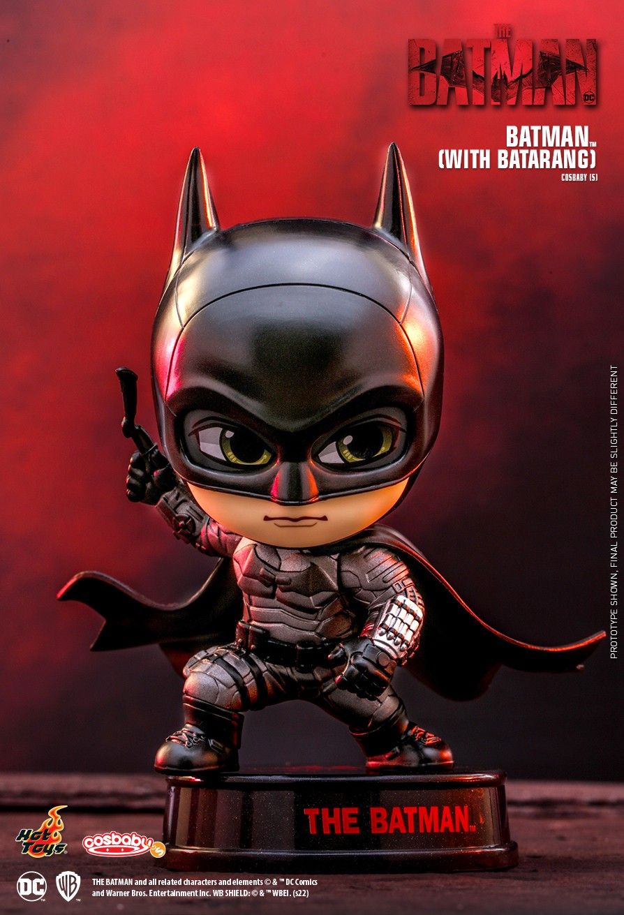 Hot Toys CosBaby DC: The Batman - Batman con Batarang