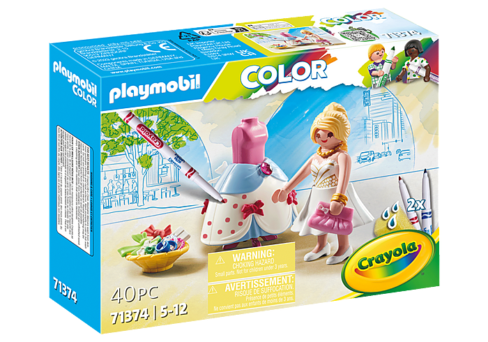 Playmobil Color: Dise√±adora de Moda 71374
