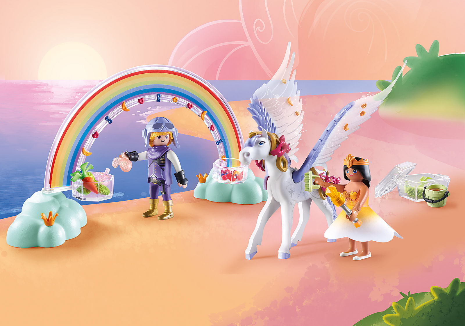 Playmobil Princess Magic: Pegaso con Arcoiris 71361