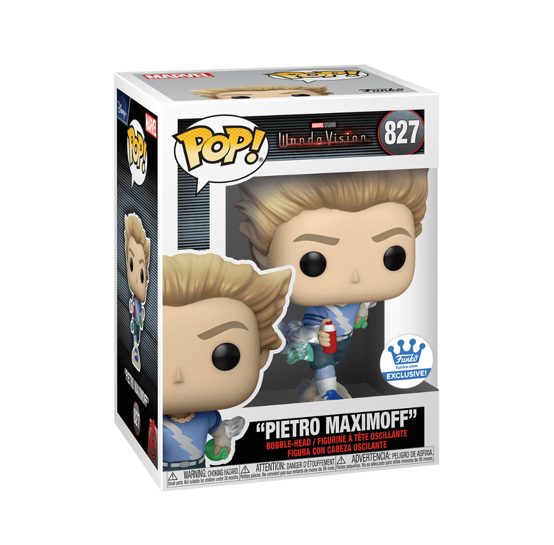 Funko Pop Marvel: WandaVision - Pietro Maximoff Exclusivo Funko Shop