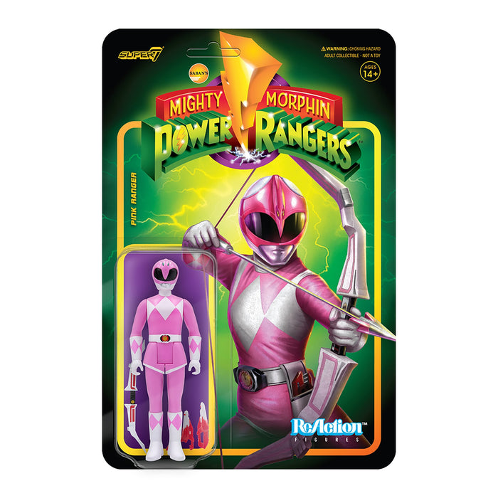 Super7 Reaction: Power Rangers - Pink Ranger