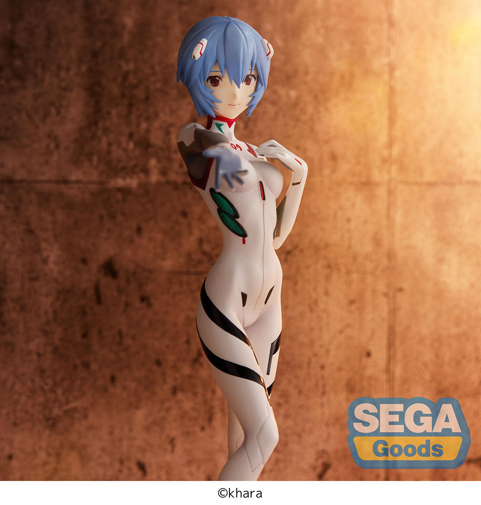 Sega Figures Super Premium: Evangelion 3.0+1.0 Thrice Upon A Time - Rei Ayanami Hand Over Momentary White