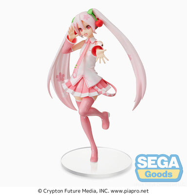 Sega Prize Figure Super Premium: Vocaloid - Hatsune Miku Sakura