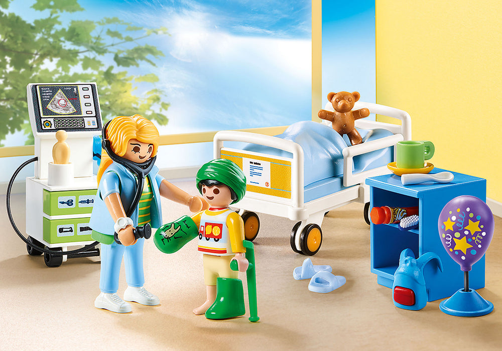 Playmobil City Life - El Gran Hospital: Sala Hospital Infantil 70192