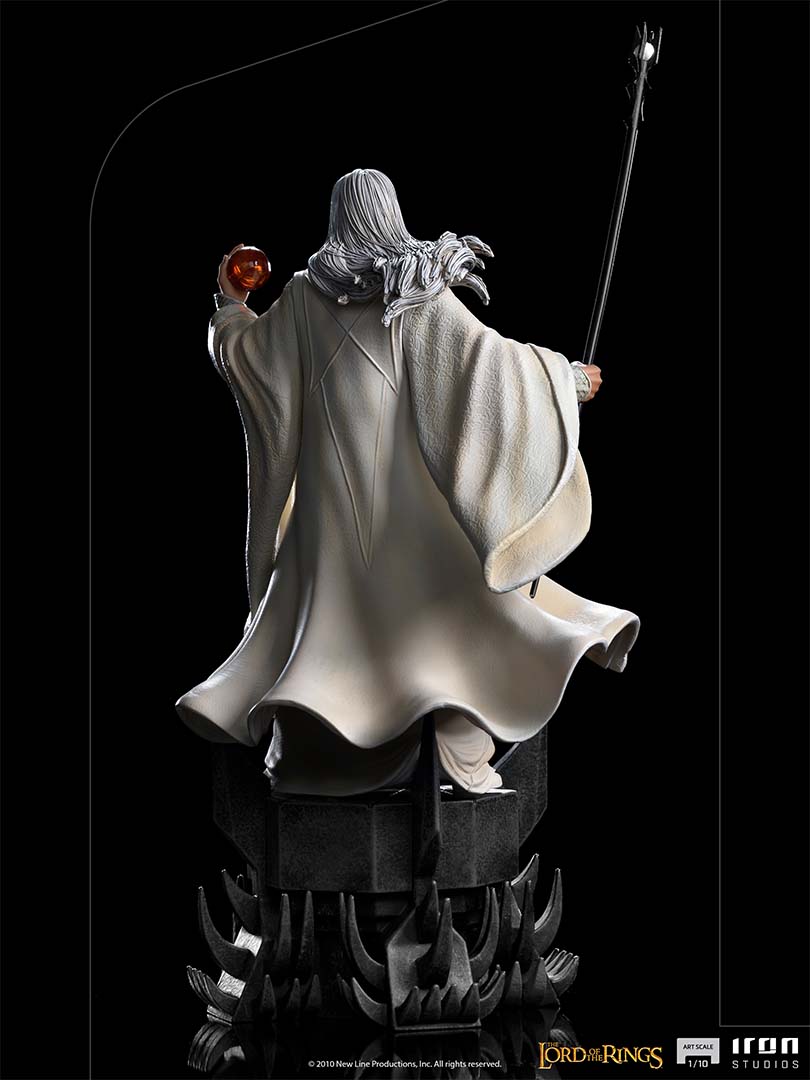 IRON Studios: Señor de los Anillos - Saruman BDS Escala de Arte 1/10