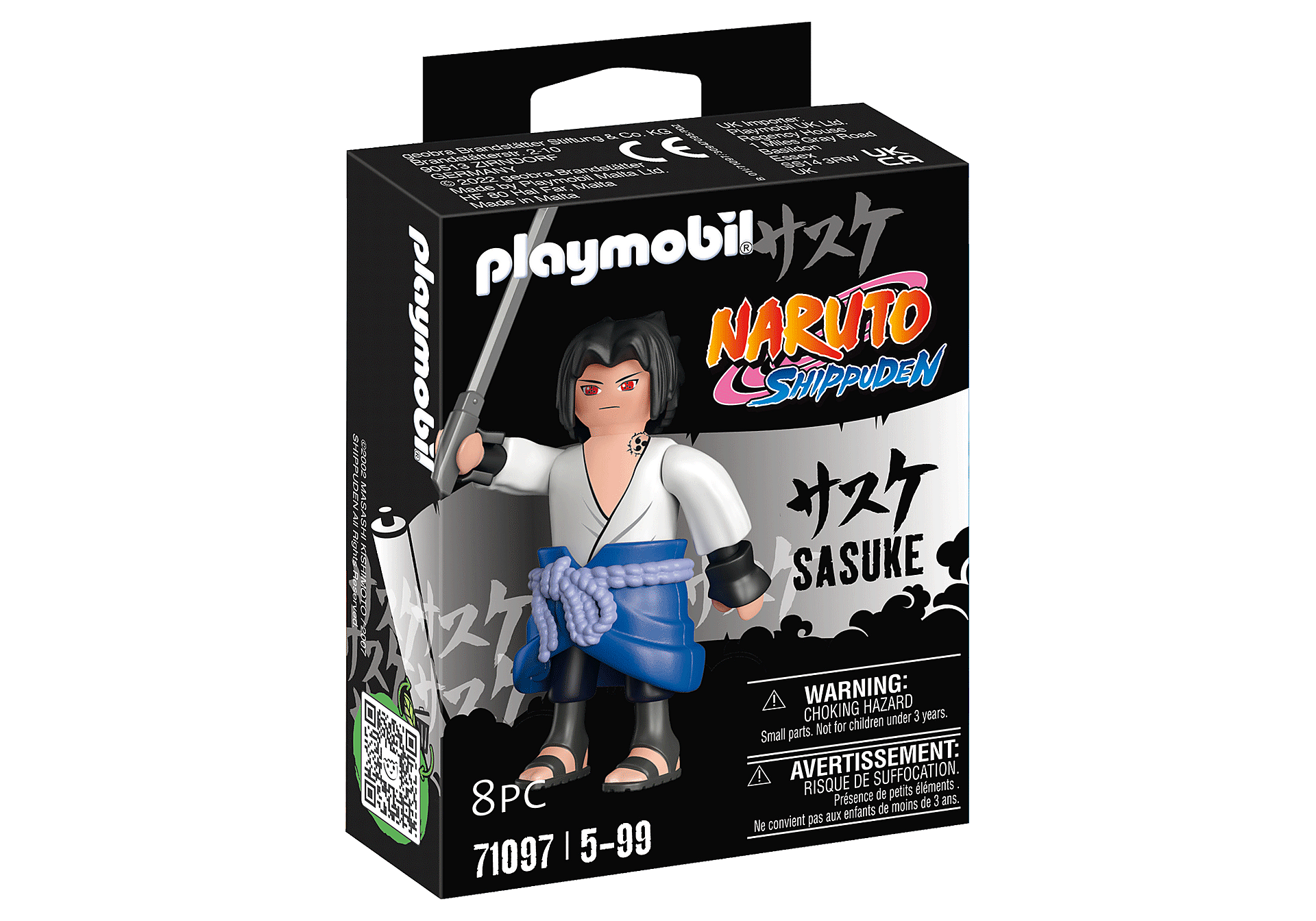 Playmobil Naruto Shippuden: Sasuke 71097