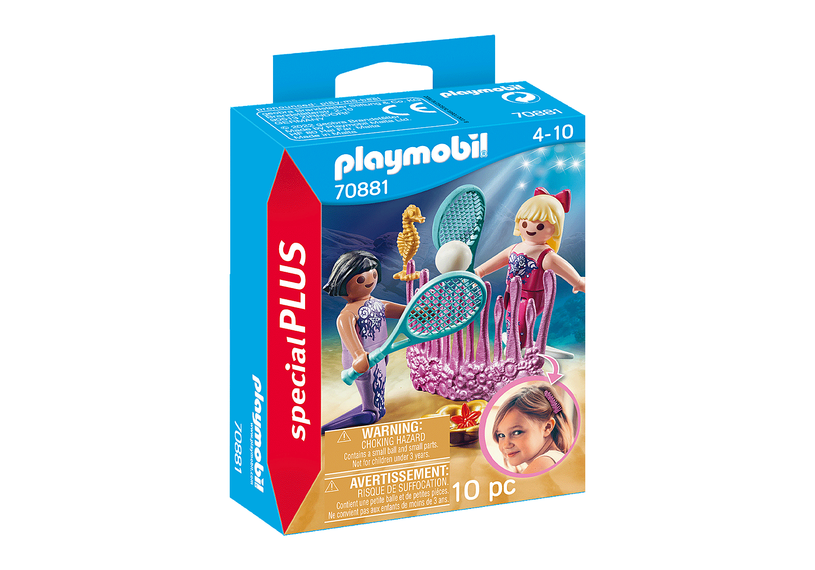 Playmobil Specials Plus: Sirenas en Juego de Tennis 70881