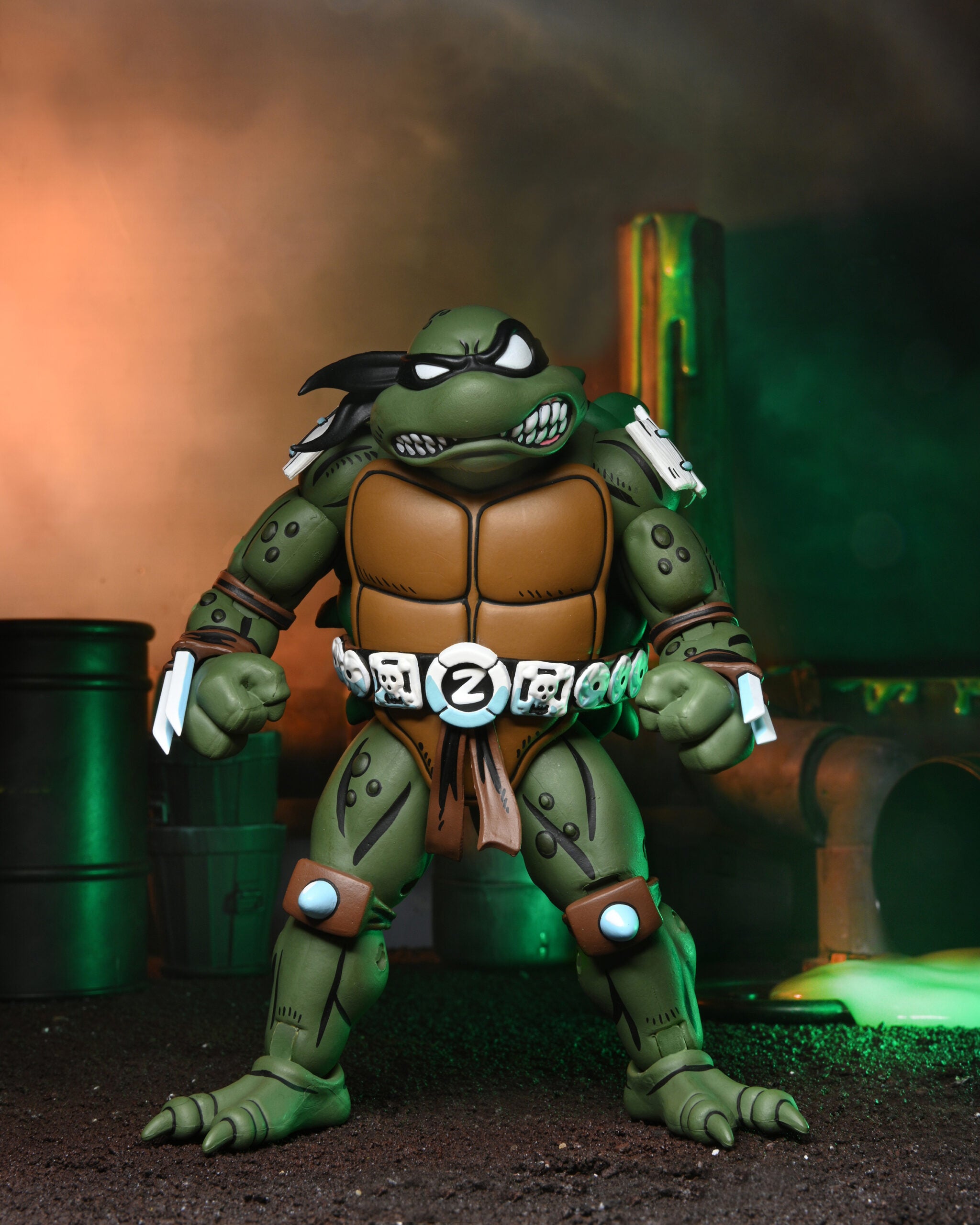 Neca Figura de Accion: TMNT Tortugas Ninja Archie Comics - Slash 7 Pulgadas