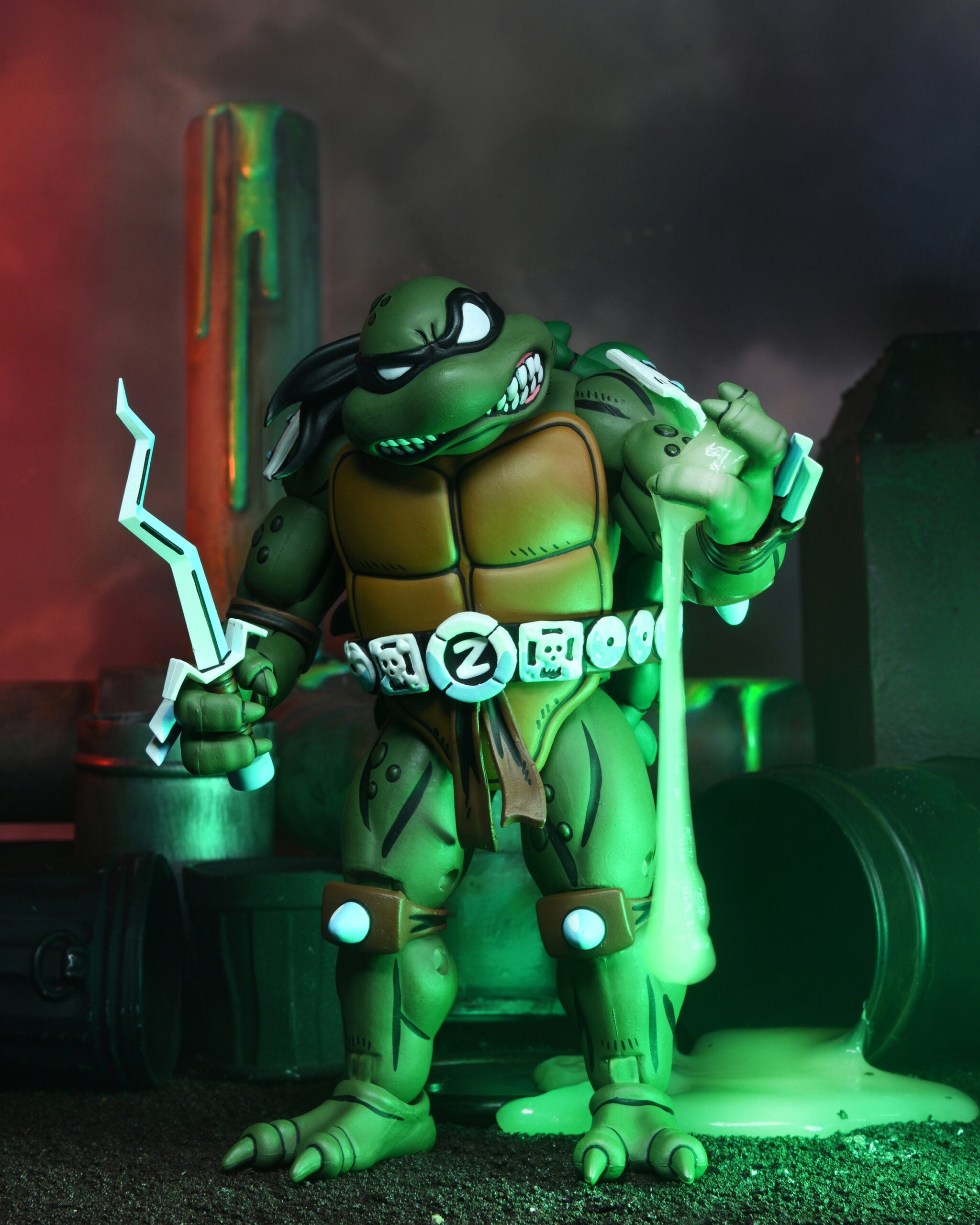 Neca Figura de Accion: TMNT Tortugas Ninja Archie Comics - Slash 7 Pulgadas