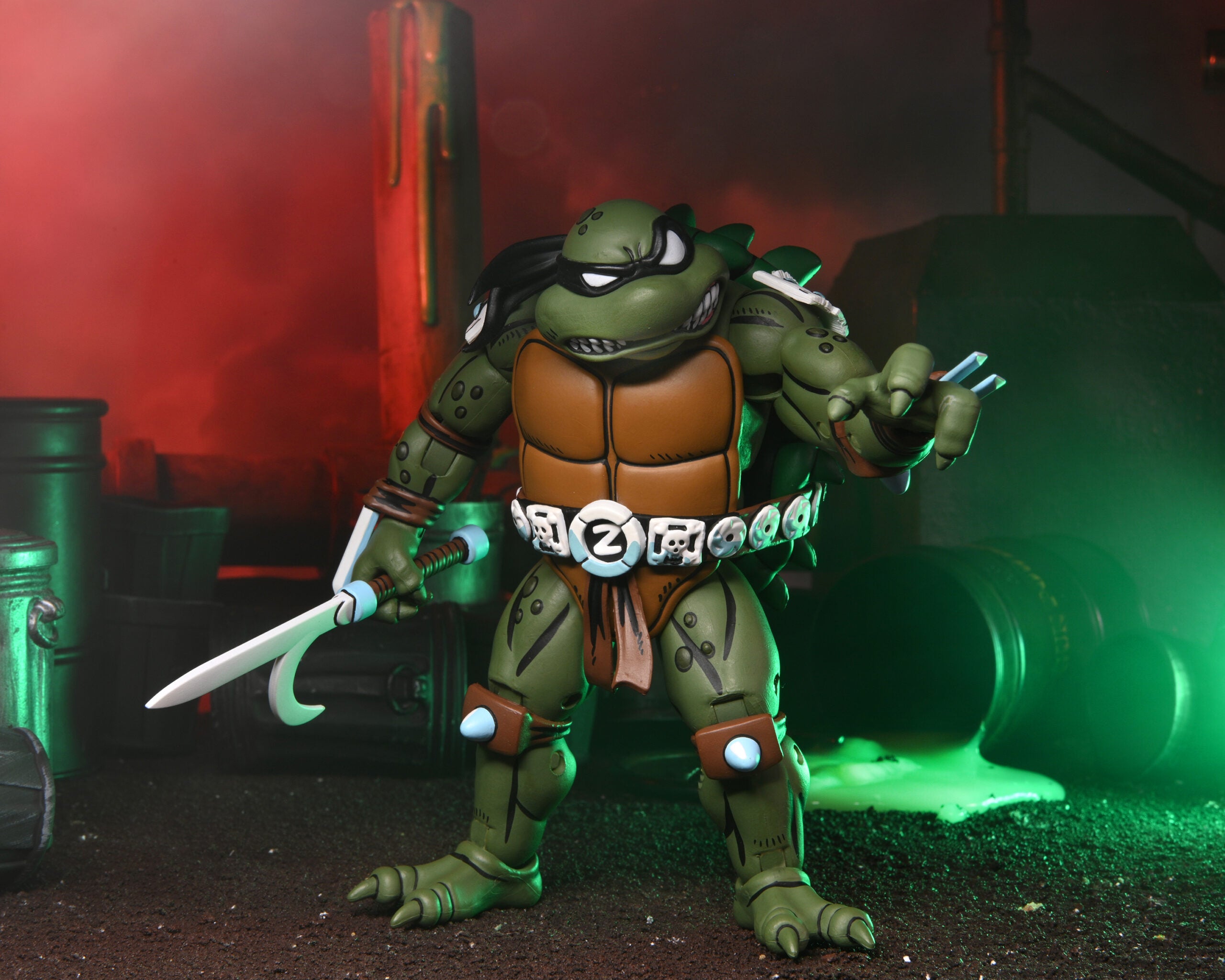 Neca Figura de Accion: TMNT Tortugas Ninja Archie Comics - Slash 7 Pulgadas