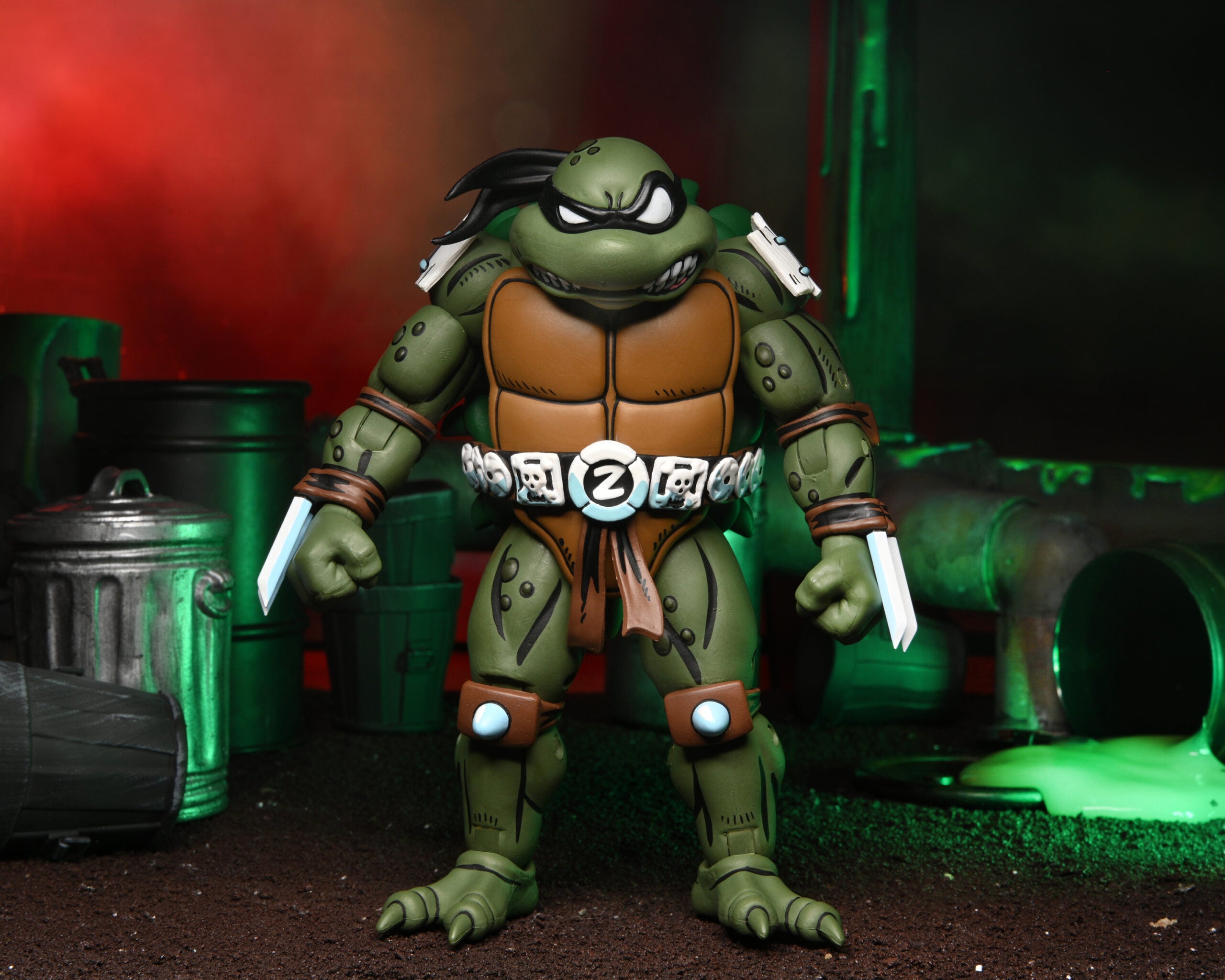 Neca Figura de Accion: TMNT Tortugas Ninja Archie Comics - Slash 7 Pulgadas