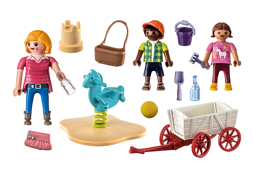 Playmobil City Life: Starter Pack - Educadora Con Carrito 71258