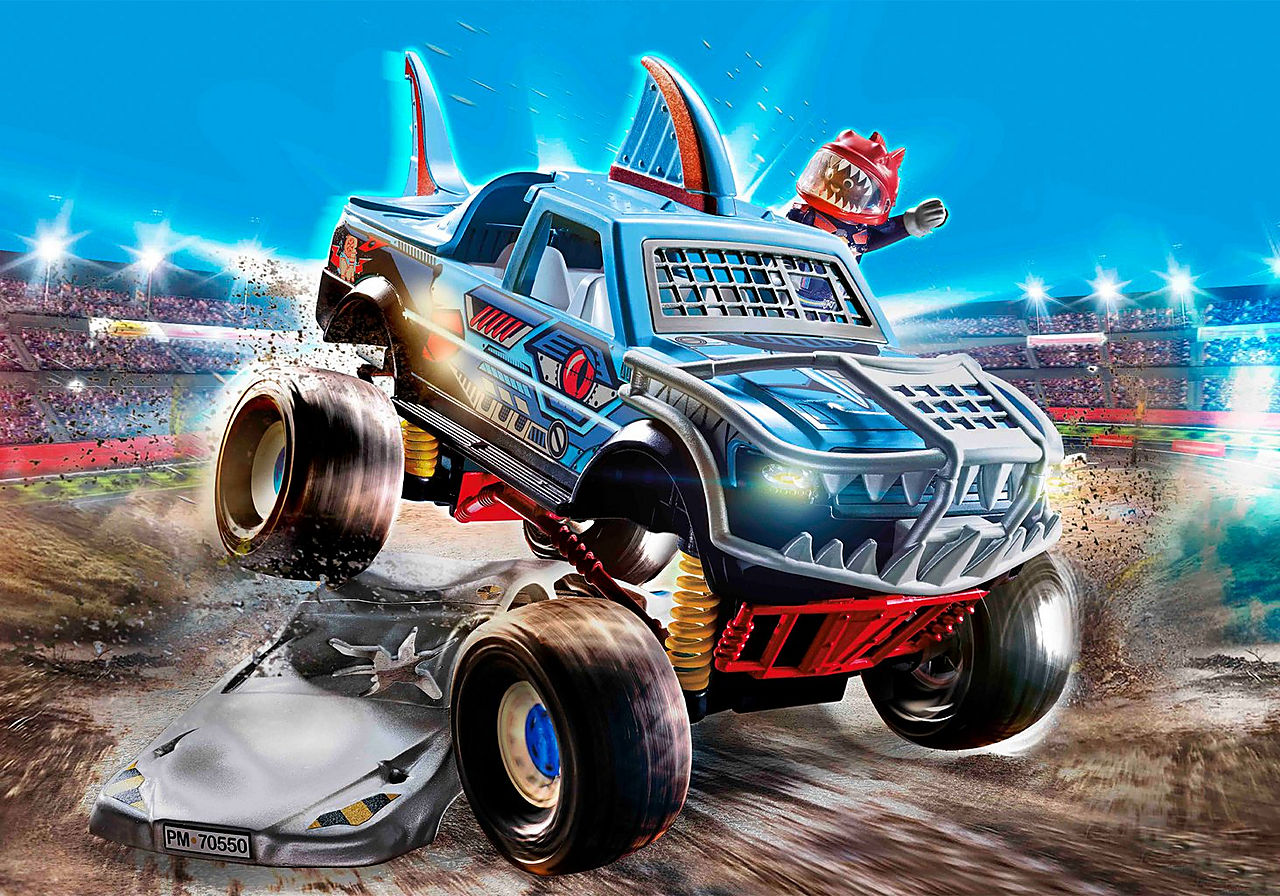 Playmobil Stunt Show: Monster Truck Tiburon 70550