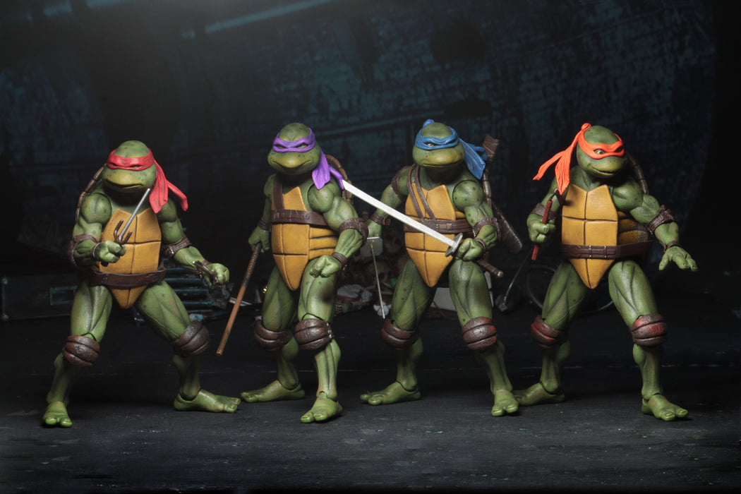 NECA Figura de Accion: TMNT Tortugas Ninja 1990 - Donatello 7 Pulgadas