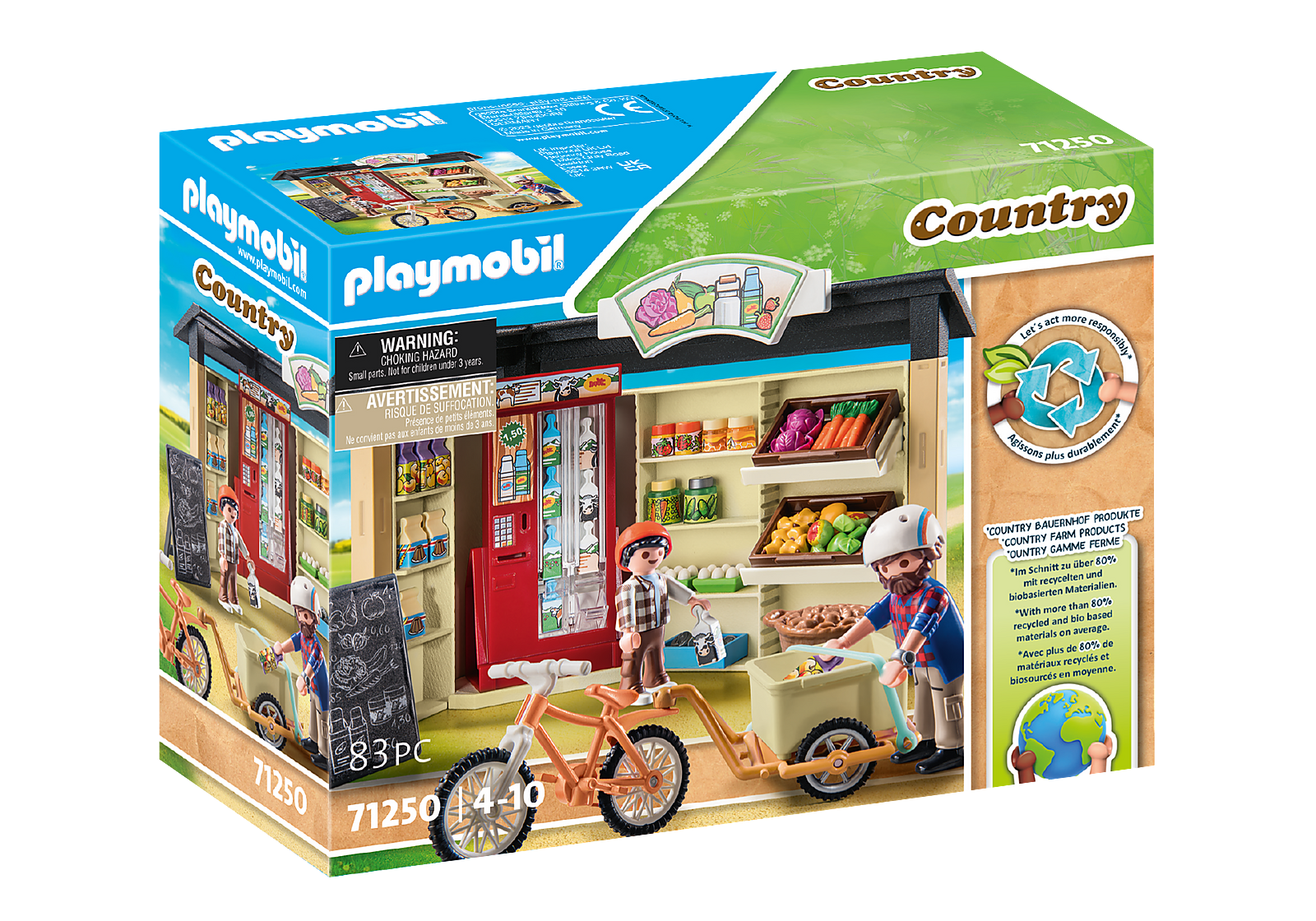 Playmobil Country: Tienda De Granja 24 horas 71250