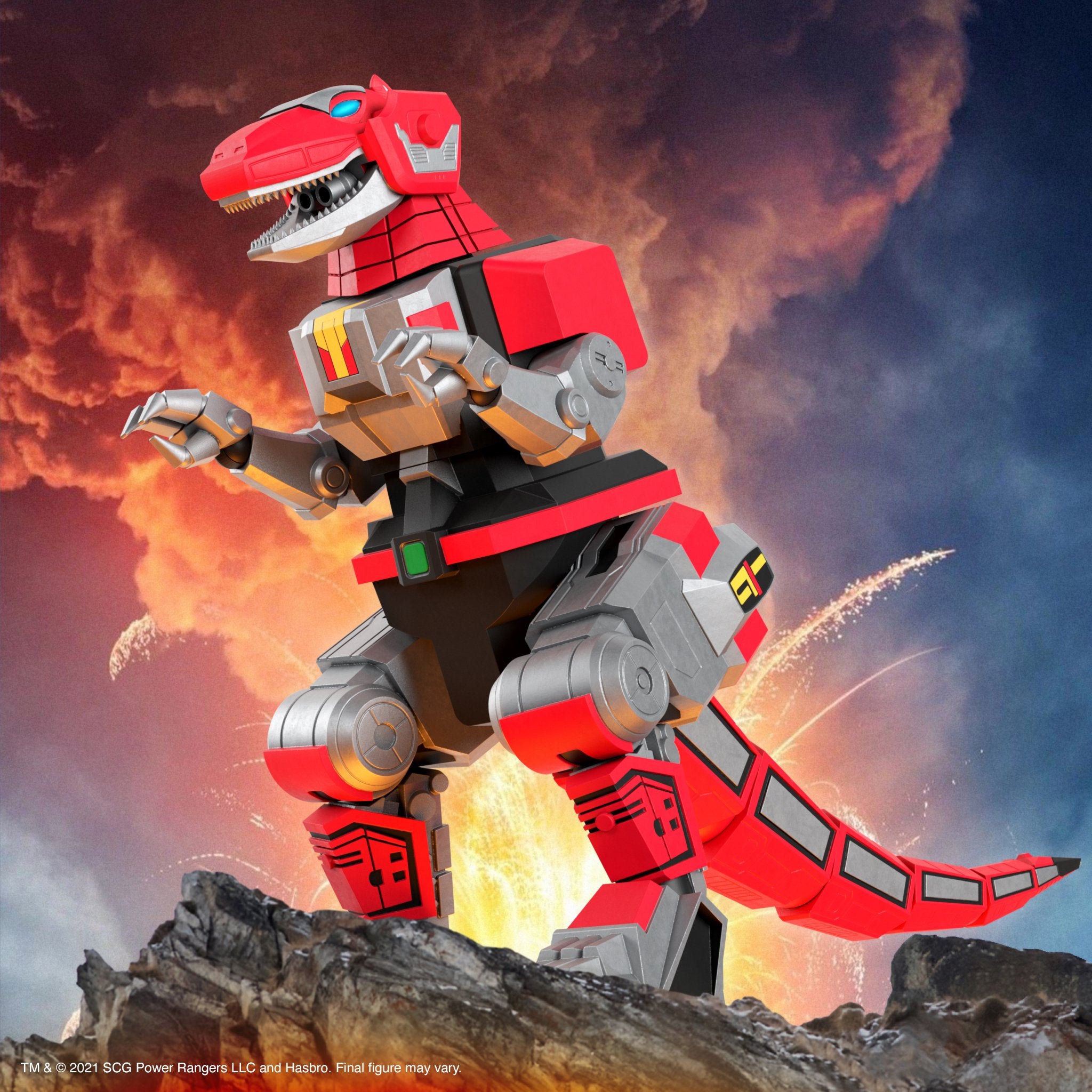 Super7 Ultimates: Power Rangers - Dinozord Tiranosaurio