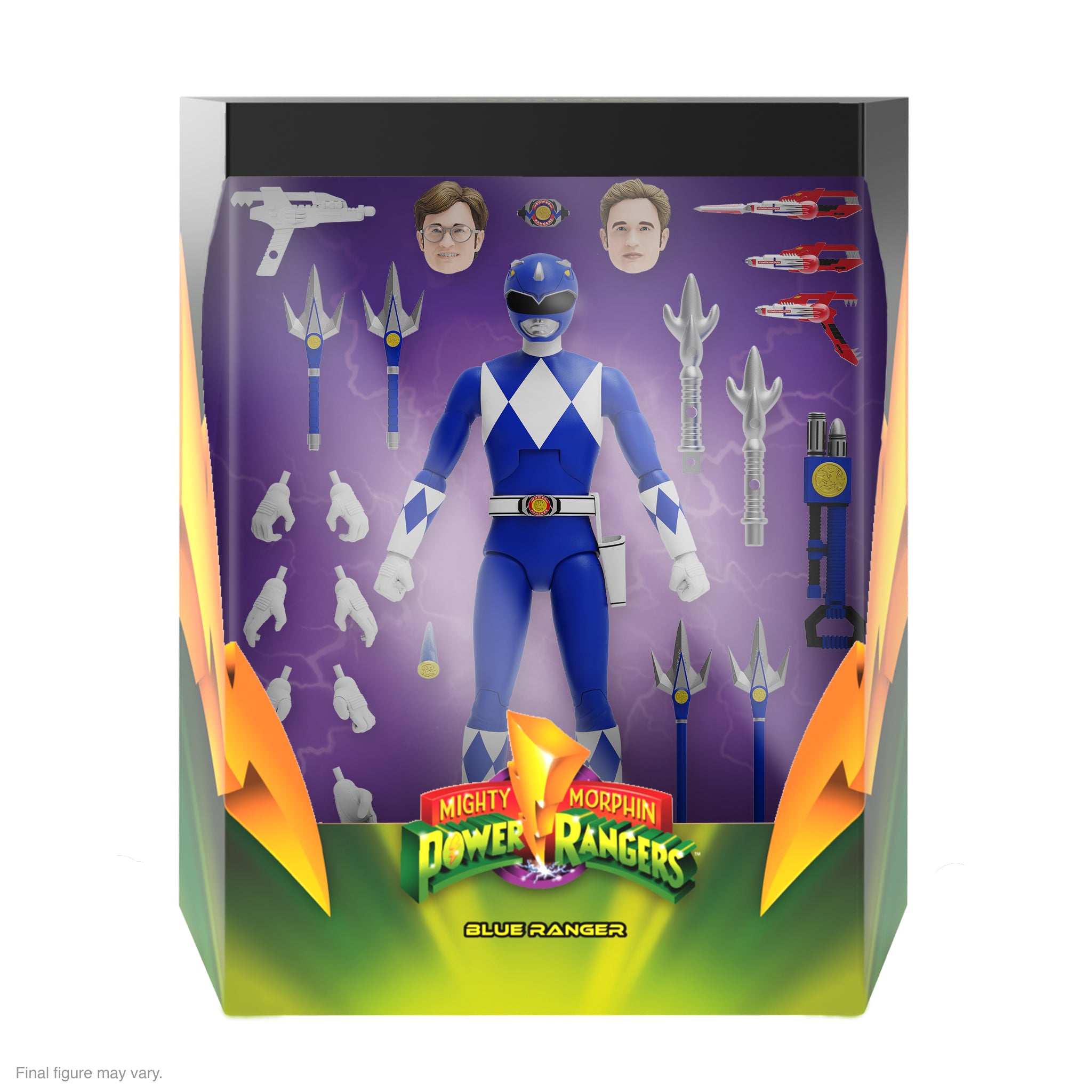 Super7 Ultimates: Mighty Morphin Power Rangers - Blue Ranger