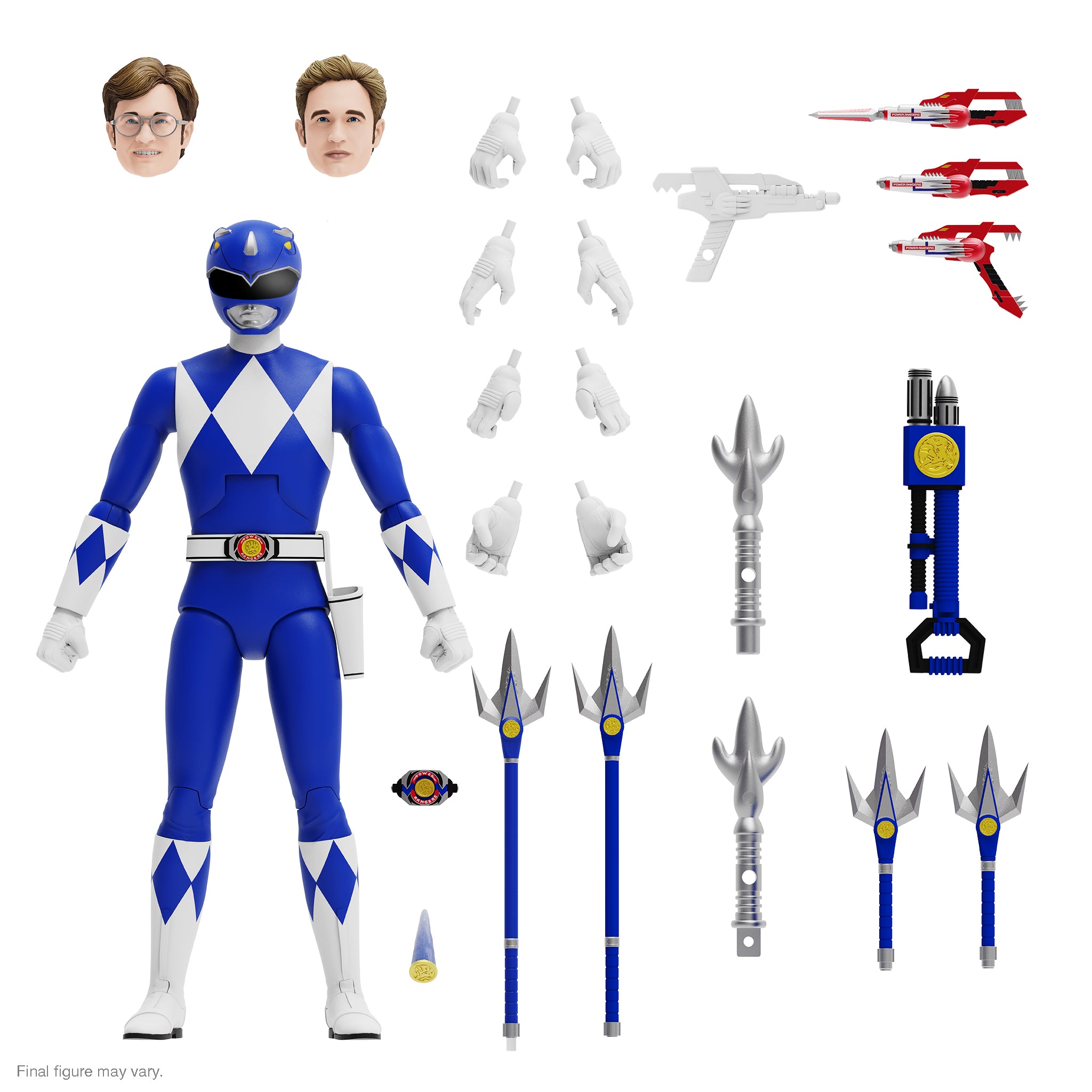 Super7 Ultimates: Mighty Morphin Power Rangers - Blue Ranger