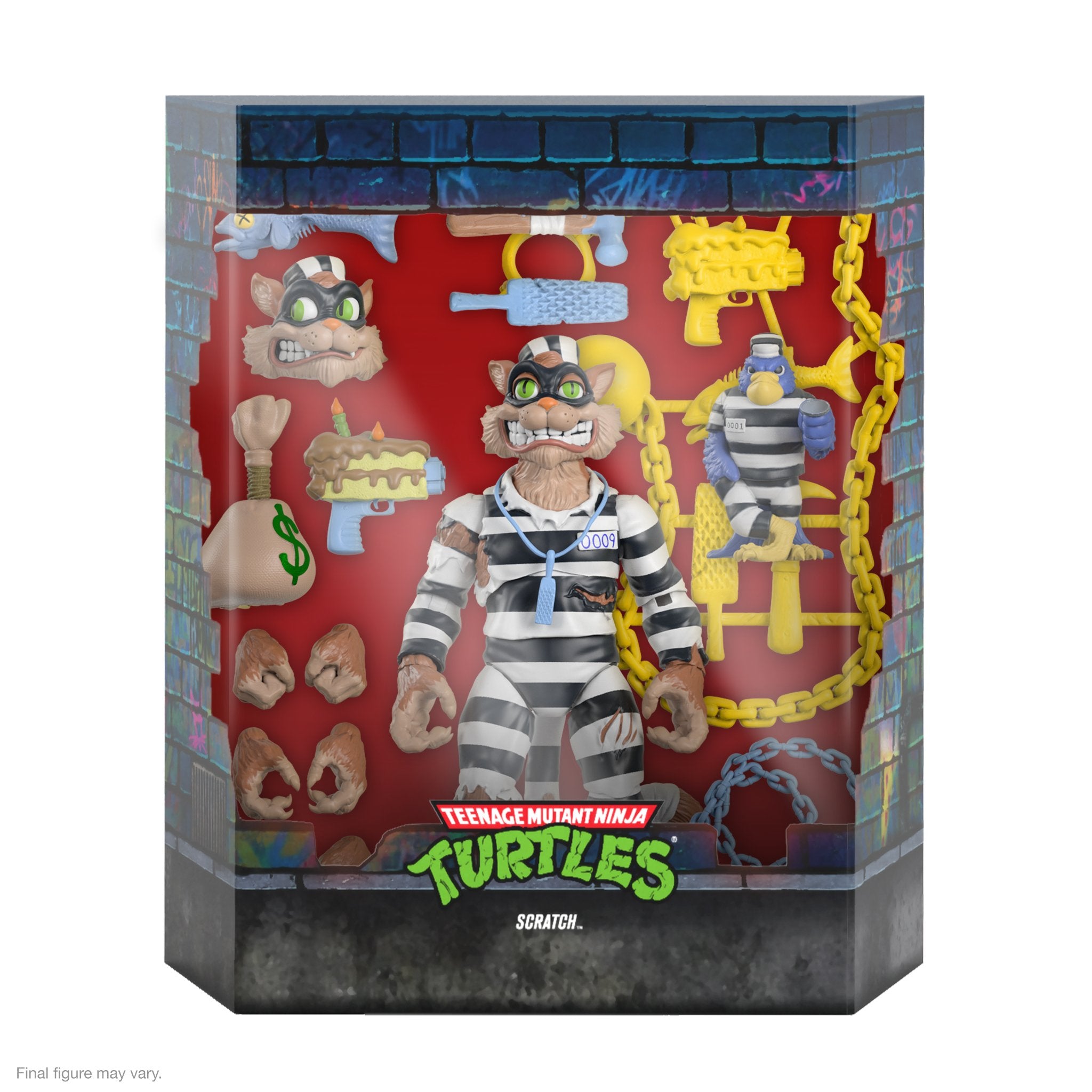 Super 7 Ultimates: TMNT Tortugas Ninja - Scratch