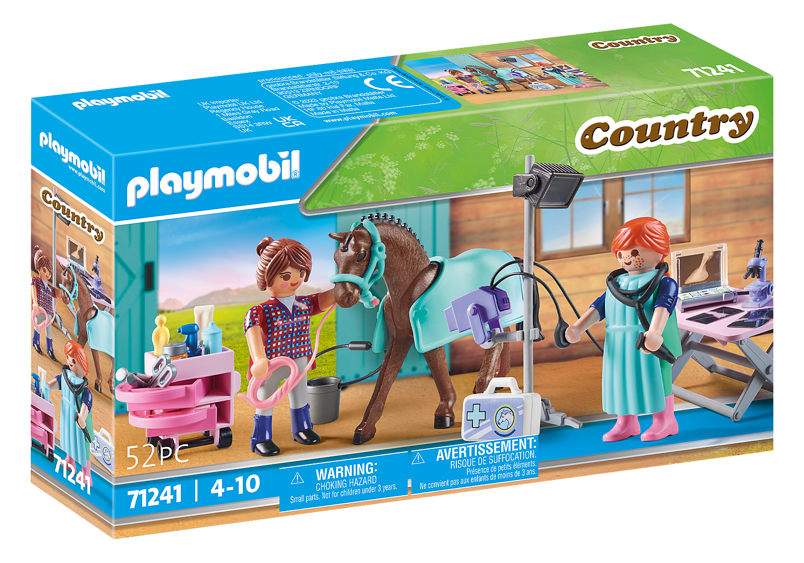 Playmobil Country: Veterinario De Caballos 71241