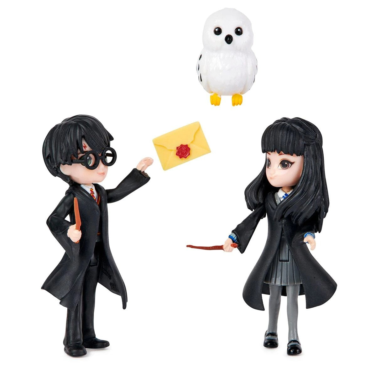 Wizarding World: Harry Potter Mini Pack Figuras Magicas - Harry Y Cho