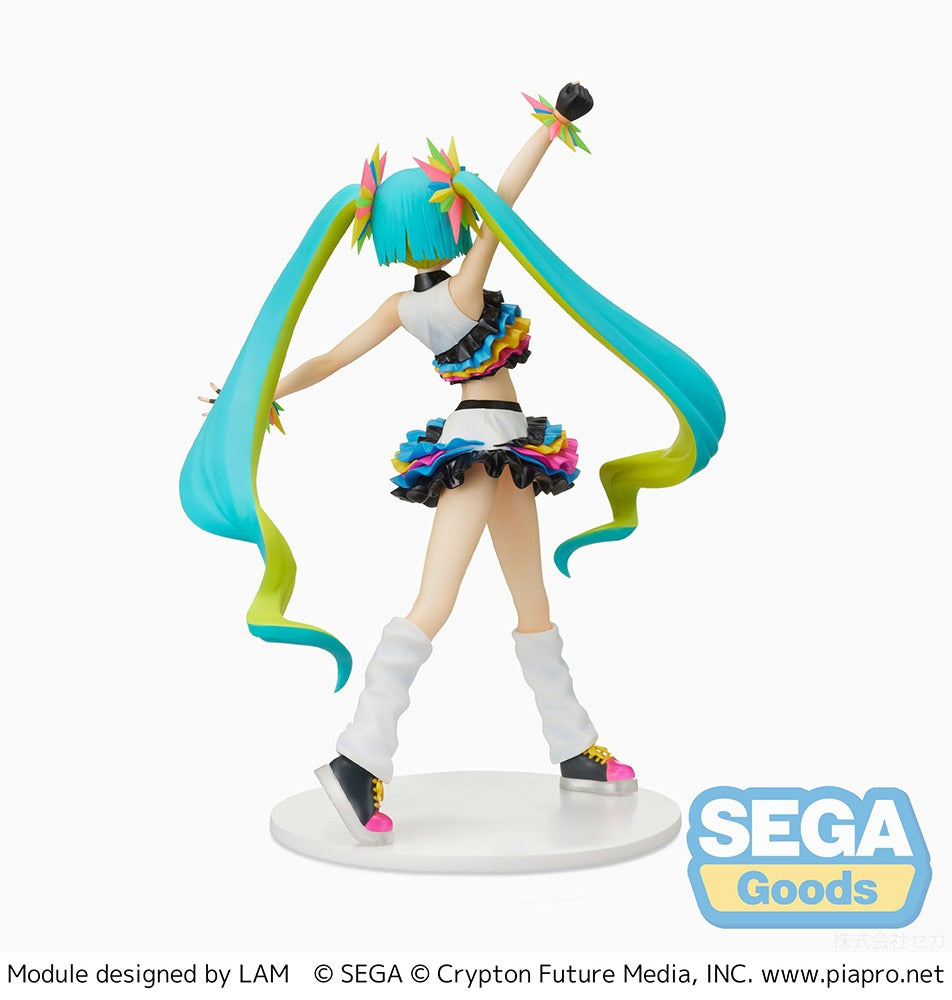 Sega Prize Figure Figurizm : Vocaloid Project Diva Mega 39S - Hatsune Miku Catch The Wave