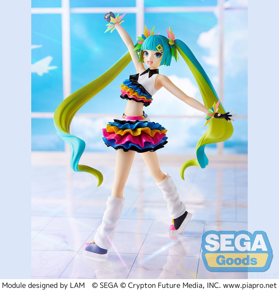 Sega Prize Figure Figurizm : Vocaloid Project Diva Mega 39S - Hatsune Miku Catch The Wave