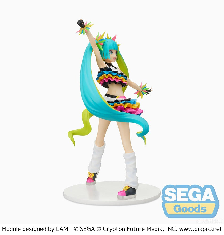 Sega Prize Figure Figurizm : Vocaloid Project Diva Mega 39S - Hatsune Miku Catch The Wave
