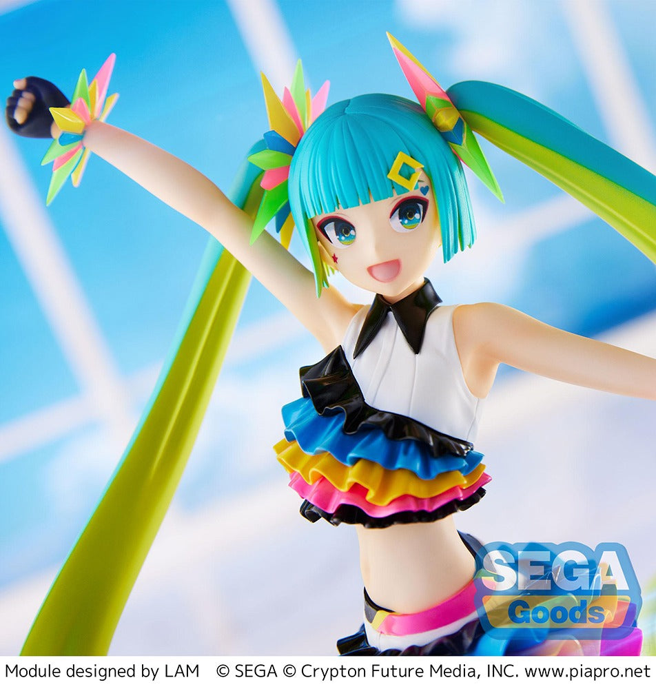 Sega Prize Figure Figurizm : Vocaloid Project Diva Mega 39S - Hatsune Miku Catch The Wave