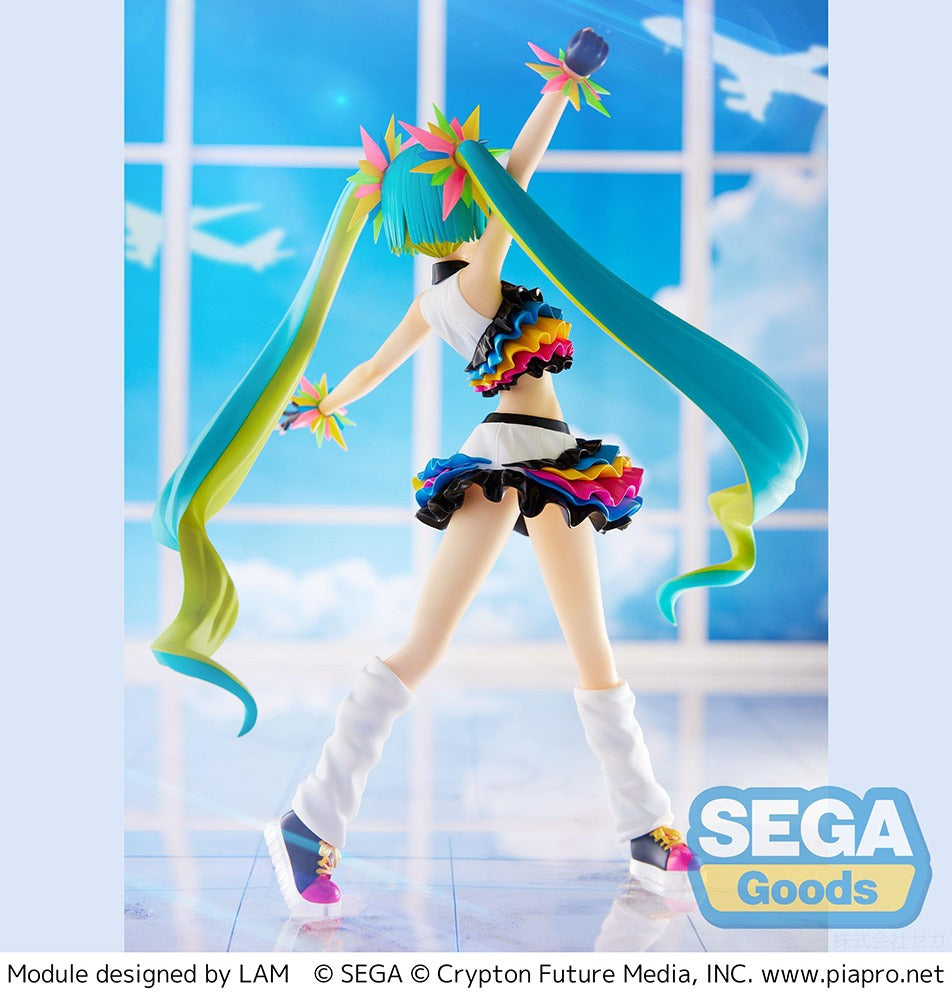 Sega Prize Figure Figurizm : Vocaloid Project Diva Mega 39S - Hatsune Miku Catch The Wave