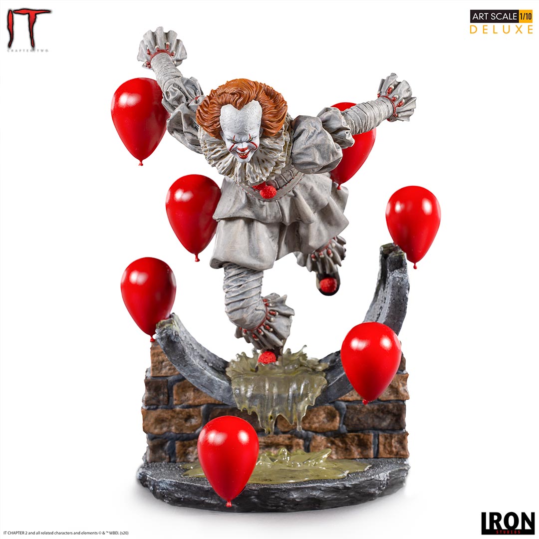 IRON Studios: It Capitulo Pennywise Deluxe Escala de Arte 1/10