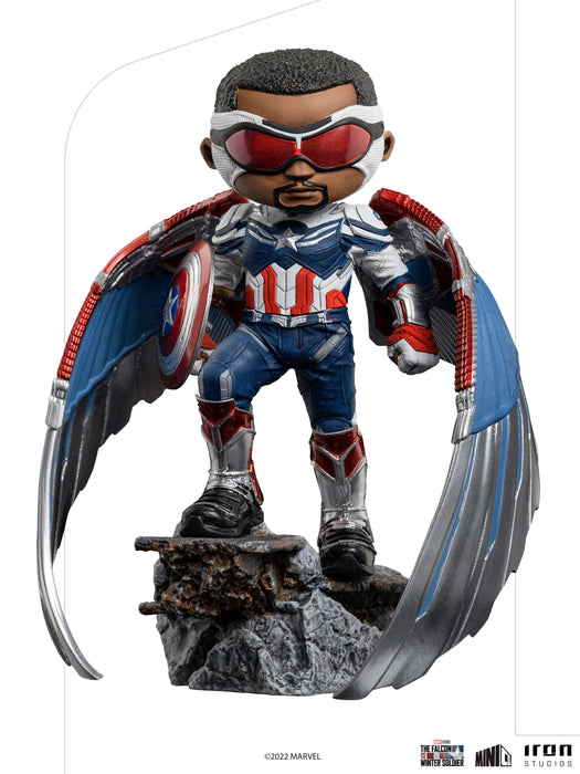 IRON Studios MiniCo:  Marvel The Falcon and The Winter Soldier - Capitan America Sam Wilson