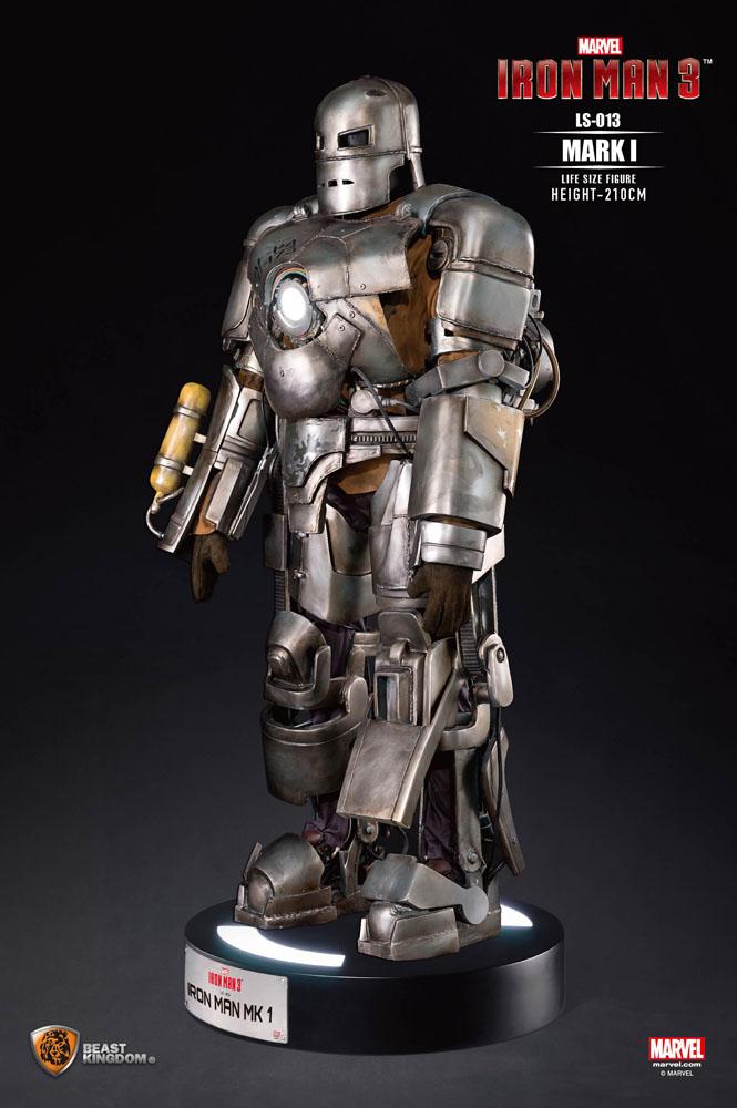 Beast Kingdom Life Size Marvel: Iron Man 3 - Mark I Escala 1/1