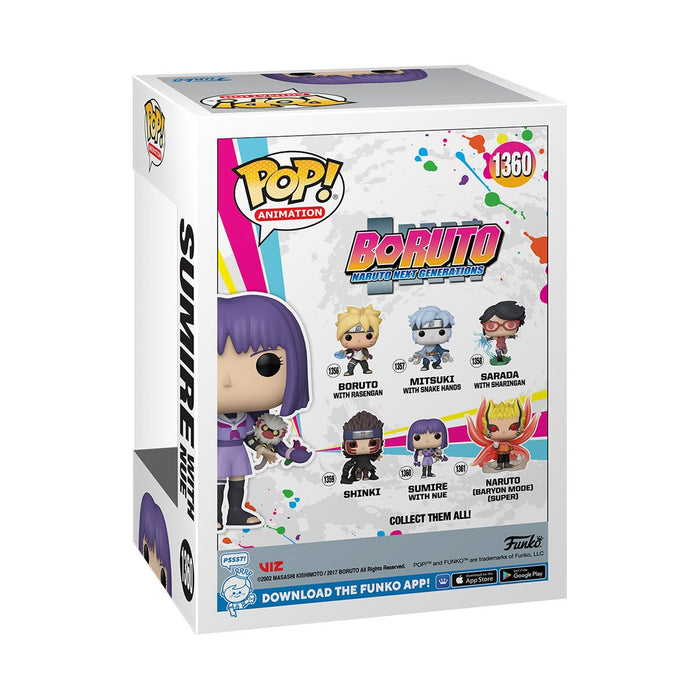 Funko Pop Animation: Boruto - Sumire con Nue