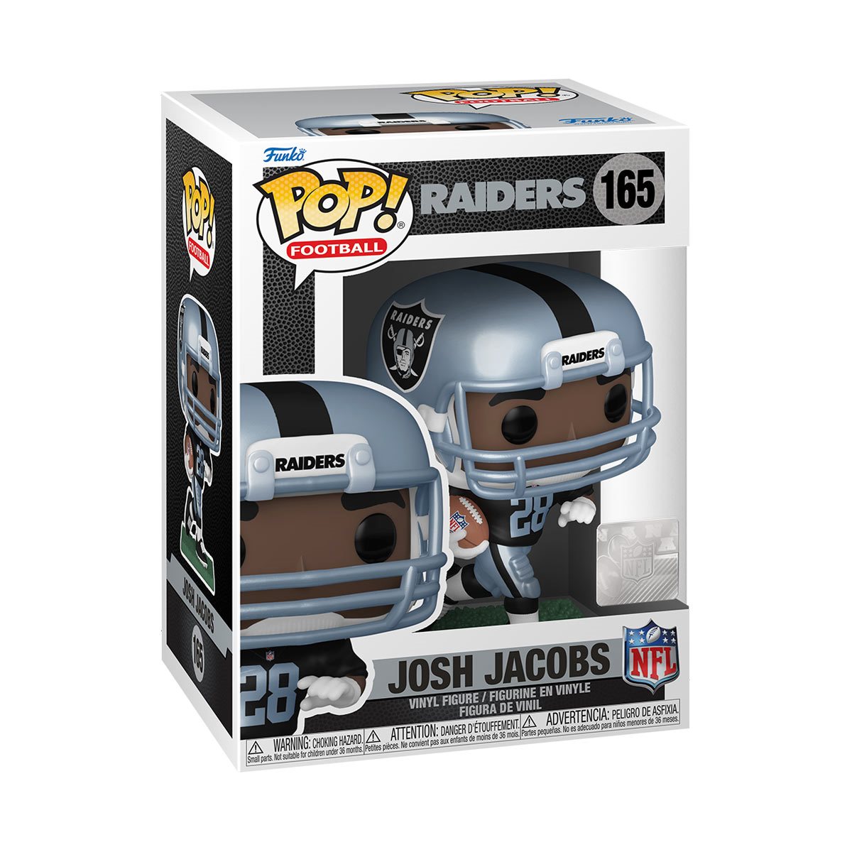 Funko Pop NFL: Raiders - Josh Jacobs Uniforme Local