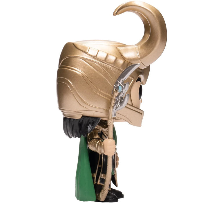 Funko Pop Marvel: Avengers - Loki con Cetro Glow Exclusivo