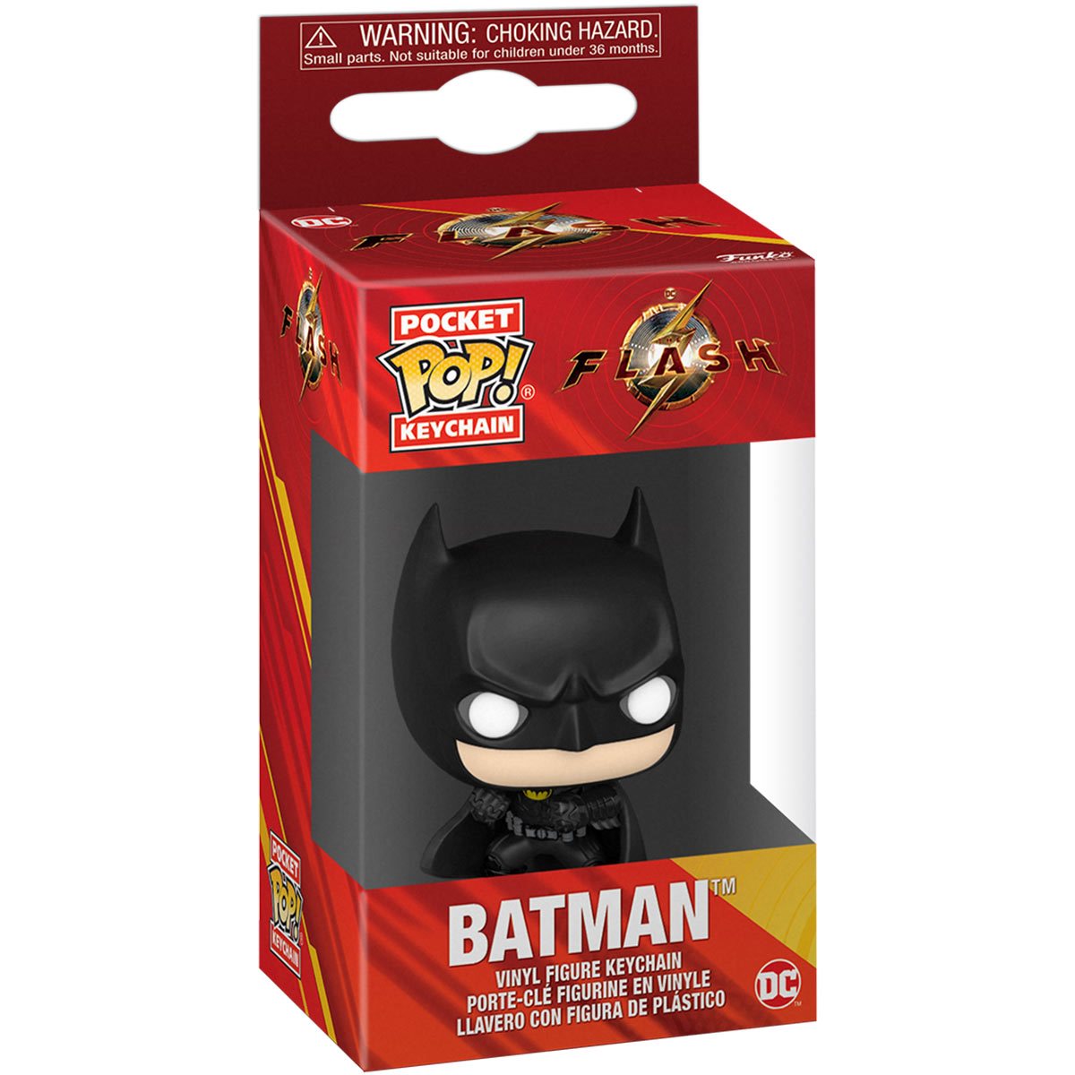 Funko Pop Keychain: DC The Flash - Batman Llavero